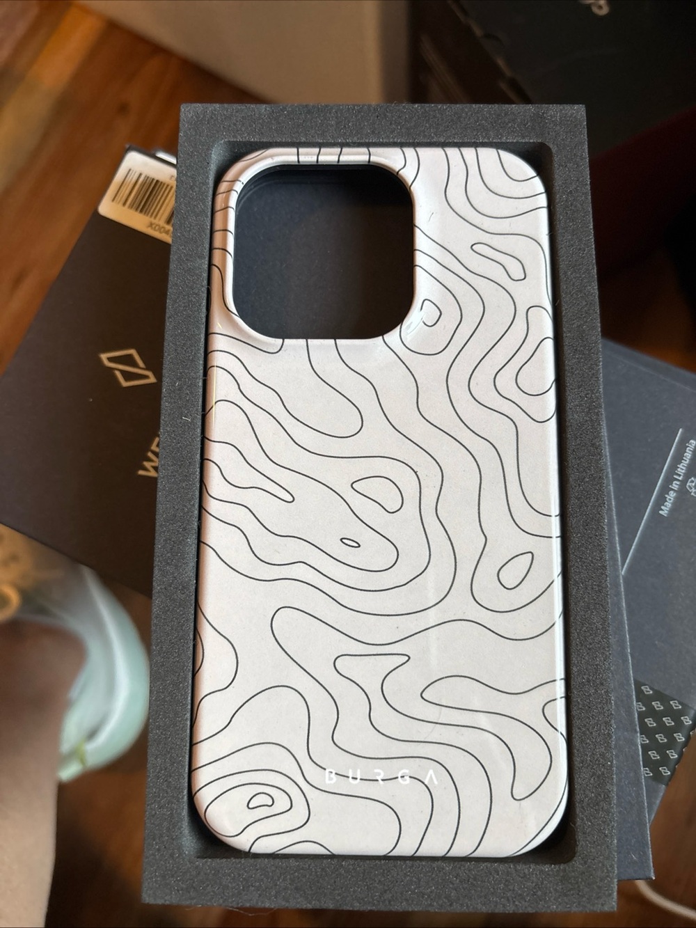 Burga Wild Terrain Design iPhone Case